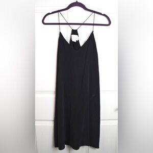 Cynthia Rowley- VINTAGE- 100% Silk V-neck Slip Shift Dress